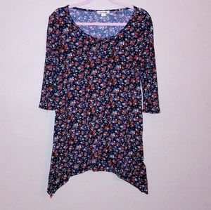 Woman's Simply Noelle tunic top Size XS